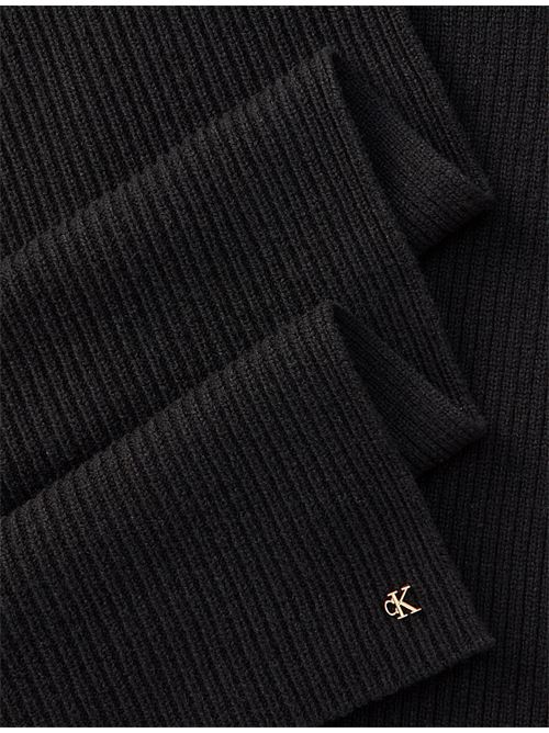 ck metal wool rib scarf CALVIN KLEIN | LV04F8119GUB1